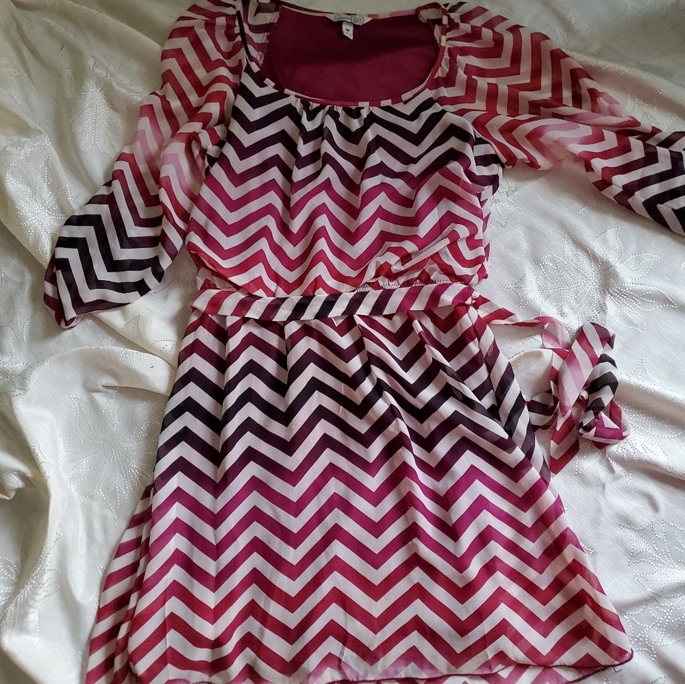 3/4 Sleeve short dress